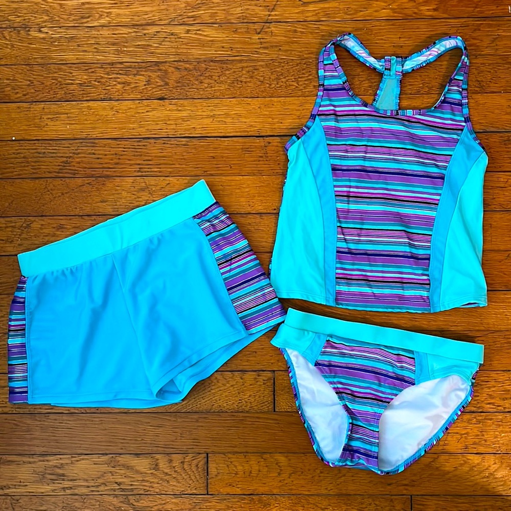 Joe Boxer 3 pieces tankini